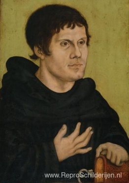 Portret van Maarten Luther als Augustijner monnik