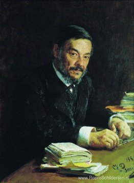 Portret van Ivan Mikhaylovich Sechenov, Russische fysioloog