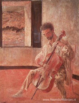 Portret van cellist Ricard Pichot