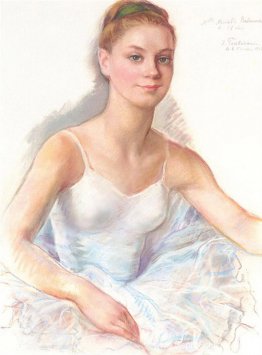 Portret van een ballerina Muriel Belmondo 