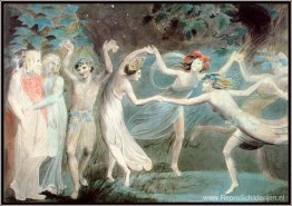 Oberon, Titania en Puck met dansende feeën