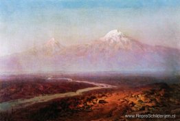 Araksrivier en Ararat