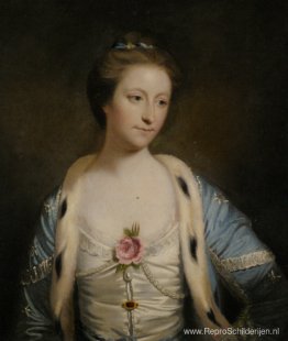 Portret van Maria Barnardiston