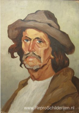 Portret van een boer