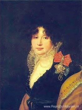 Portret van prinses A. Scherbatova