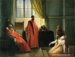 Valenza Gradenigo voor de inquisiteur