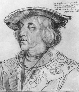 Portret van Maximiliaan I