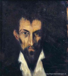 Hoofd van een man in El Greco-stijl