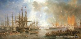 Het bombardement op Sveaborg, 9 augustus 1855