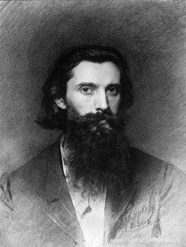 Portret van de kunstenaar Nikolai Dmitrievich Dmitriev-Orenburg