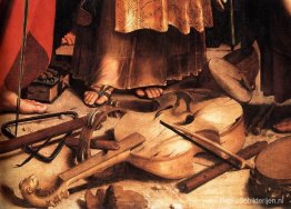 St. Cecilia met heiligen (detail)