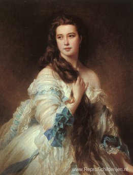 Portret van mevrouw Rimski-Korsakov, Varvara Dmitrievna Mergasso