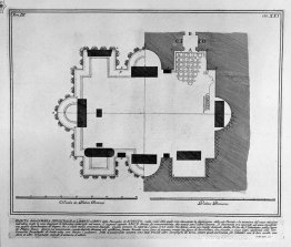 De Romeinse oudheden, t. 3, Plaat XXI. Plattegrond van de grafka