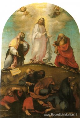 De transfiguratie van Christus