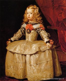 Portret van de vijfjarige Infanta Margarita