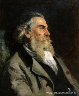 Portret van de kunstenaar A.P. Bogolubov