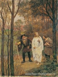 CHRISTUS EN DIE JÜNGER VON EMMAUS