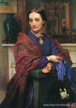 Portret van Fanny Holman Hunt