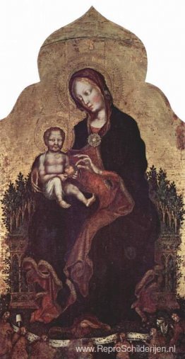 Madonna met engelen