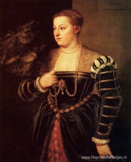 Portret van Lavinia, zijn dochter