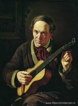 Portret van E.Makovsky, vader van de kunstenaar