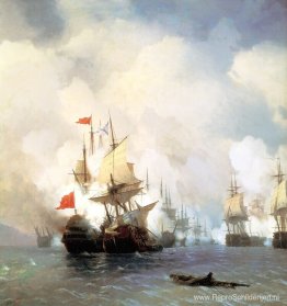 Slag bij Chios op 24 juni 1770