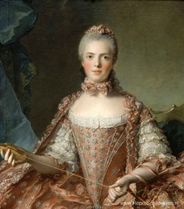 Madame Adélaïde de France legt knopen vast