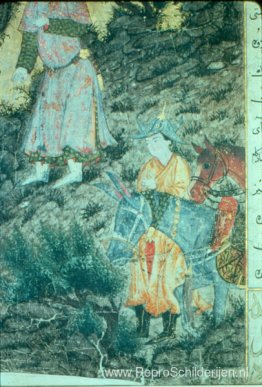 Iskandar bij Israfil (detail)