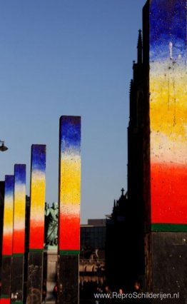 Polen, Grote Markt in Haarlem, Nederland