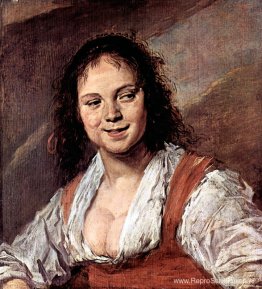 Portret van een vrouw, bekend als Het zigeunermeisje