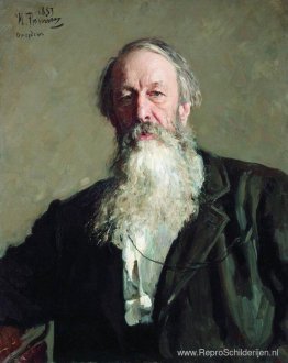 Portret van kunstcriticus Vladimir Stasov