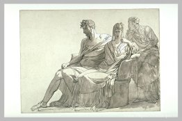 Studie voor het schilderij Phaedra en Hippolytus