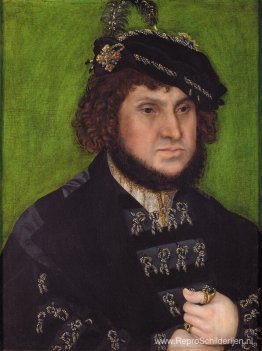 Portret van hertog Johann der Bestandige van Saksen