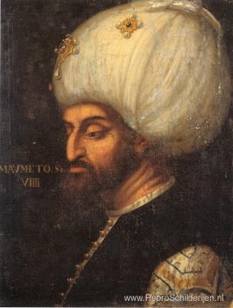 Portret van Mehmed II