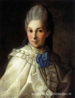 Portret van Daria Aleksandrovna Troubetskaya