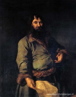 Filantropische gever (portret van N. A. Sezemov)