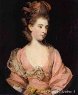 Lady in Pink, naar verluidt mevrouw Elizabeth Sheridan