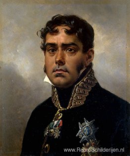 Portret van generaal Pablo Morillo