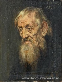 Portret van een oude man