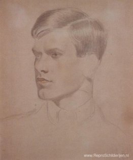 Portret van K.B. Kustodiev