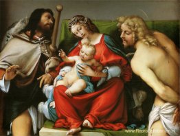 Madonna met Sint-Rochus en Sint-Sebastiaan