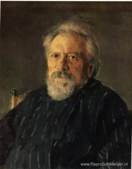 Portret van Nikolaj Leskov