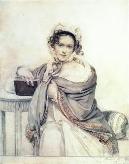 Portret van prinses S. S. Scherbatova