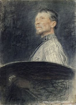 Portret van AE Arkhipov