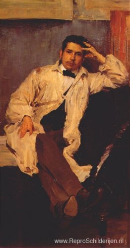 Portret van K.A. Somov