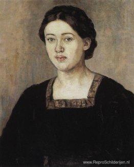 Portret van A.A. Dobrinskaya