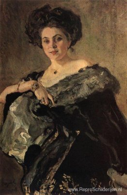 Portret van Jevdokia Morozova