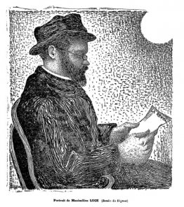 Het portret van Maximilien Luce