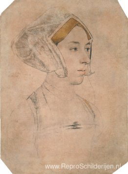 Portret van een dame, vermoedelijk Anne Boleyn