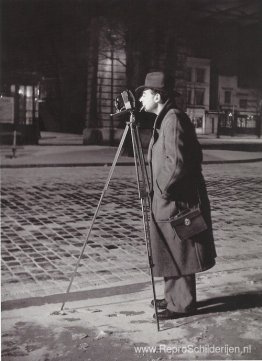 Zelfportret - Boulevard Saint-Jacques, Parijs 14e